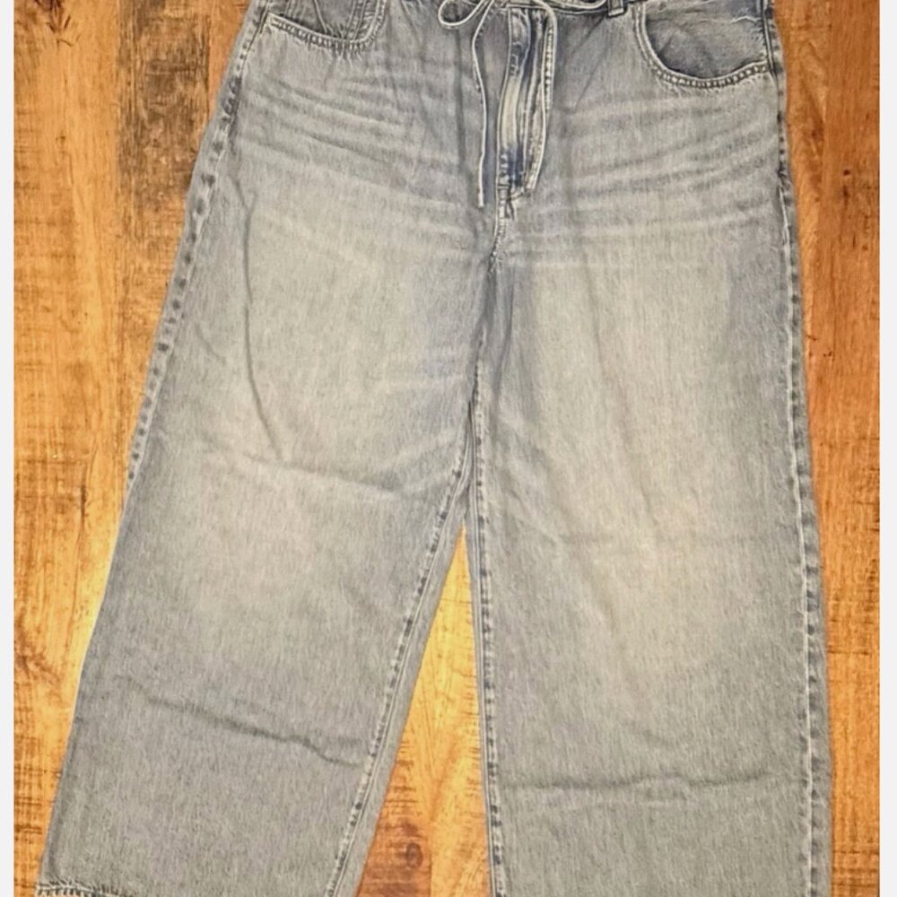 Madewell Curvy Superwide-Leg Jeans: Airy Denim Edition Size 32 - Picture 5 of 14
